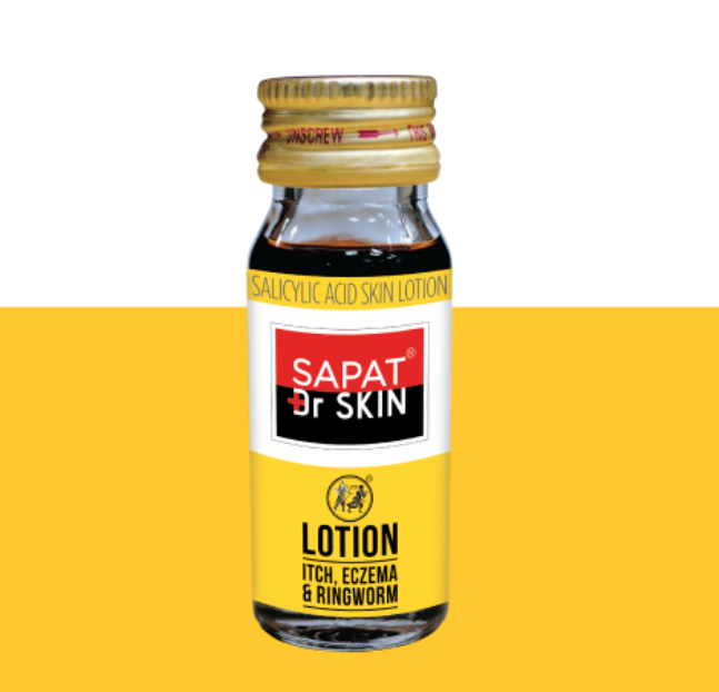 Dr. Skin Sapat Salicylic Acid Skin Lotion for Itch, Eczema & Ringworms