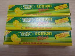Top Lemon Cream for Clear skin tone and soft skin -Brightening skin tone and softening skin texture.