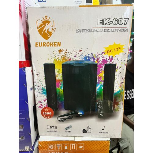 EUROKEN Ek-607 2.1ch Multimedia System-20000W