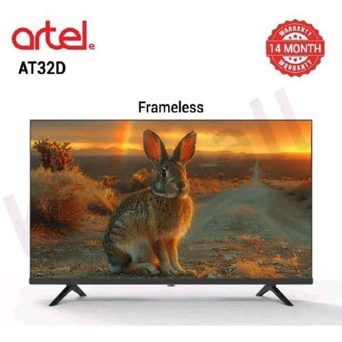 ARTEL 32 inch ATD32 Frameless Television LED HD Digital TV with 1 Year Warranty,LED,
