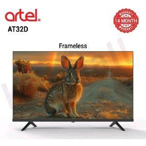 ARTEL AT32D 32 Inch Frameless Smart TV HD Netflix TV Youtube Television DVB