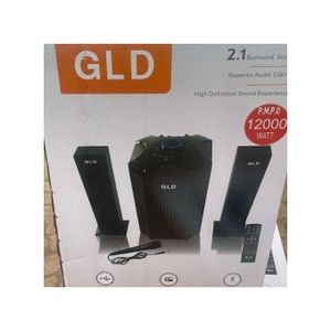 GLD GL004 2.1 Multimedia Speaker System 12000W PMPO
