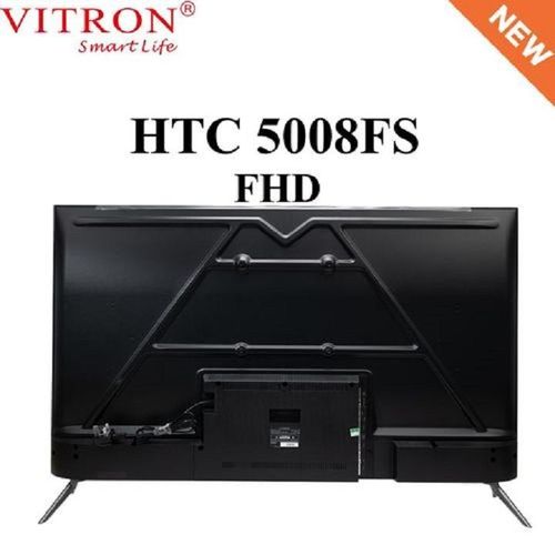 Vitron 50" Inch TV HTC5008FS Frameless FULL HD Smart Android TV & Digital Television, ICAST SCREEN MIRRORING, Netflix, YouTube, BLUETOOTH Enabled, Wi-Fi Connectivity, Inbuilt Decoder 1.5GBRAM,8GB ROM