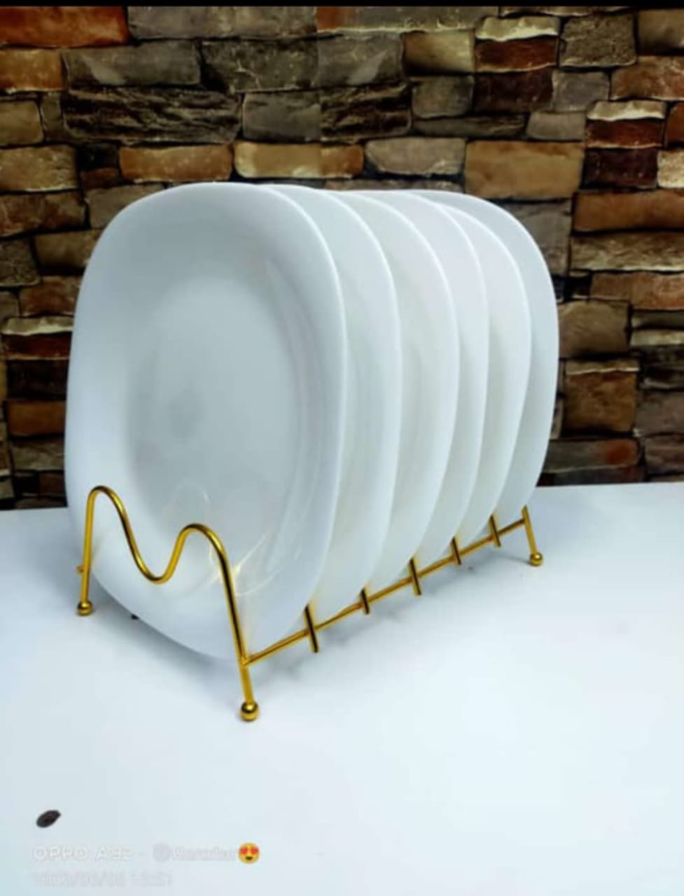 High Quality 6 Piece 9.5 inch Classique Dinner Dish Plates