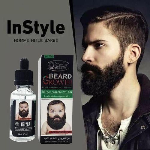 Aichun Beauty Professional Beard Growth Enhancer Facial Nutrition Mustache