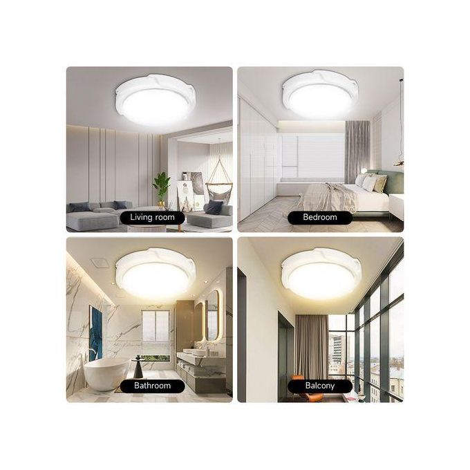 Solar Light Indoor Home Intelligent Solar LED Ceiling Light With Remote Control