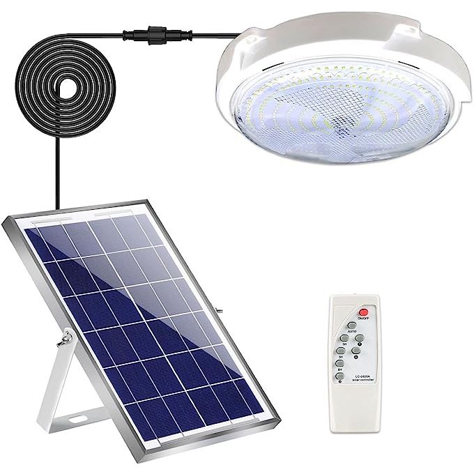 Solar Light Indoor Home Intelligent Solar LED Ceiling Light With Remote Control