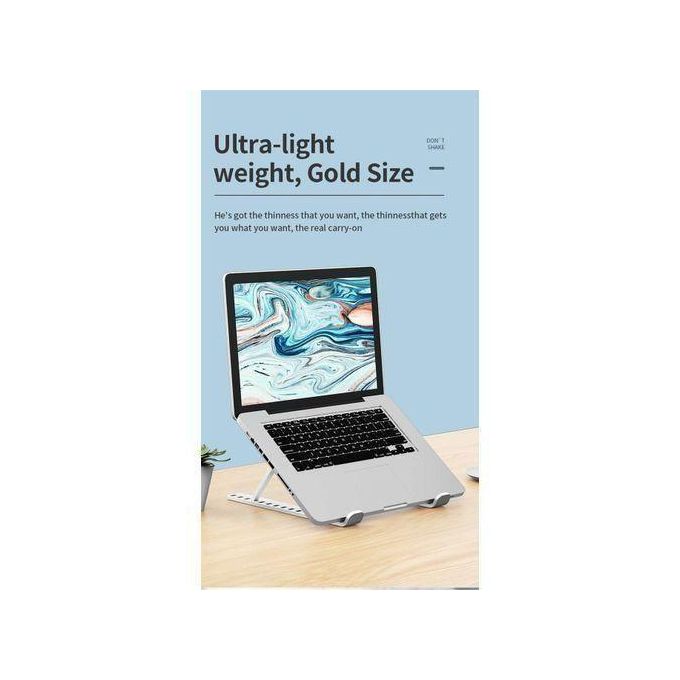 EAGEAT 7 Steps Laptop Stand Desktop Stand Can Be Adjusted