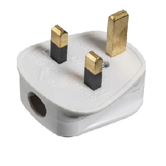 3 Pin Electrical Socket Plug Top