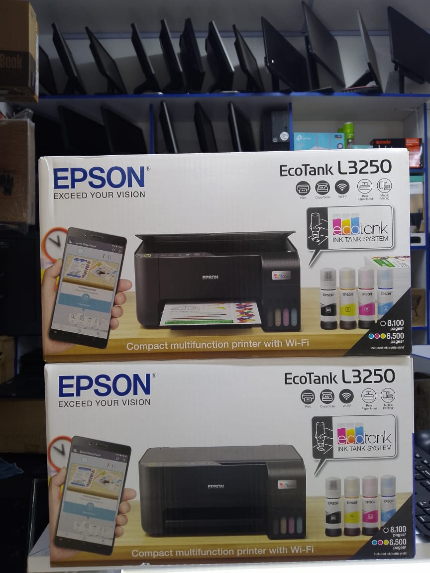 Epson EcoTank L3250 Wireless Print Copy Scan Printer 1 Year Warranty Black