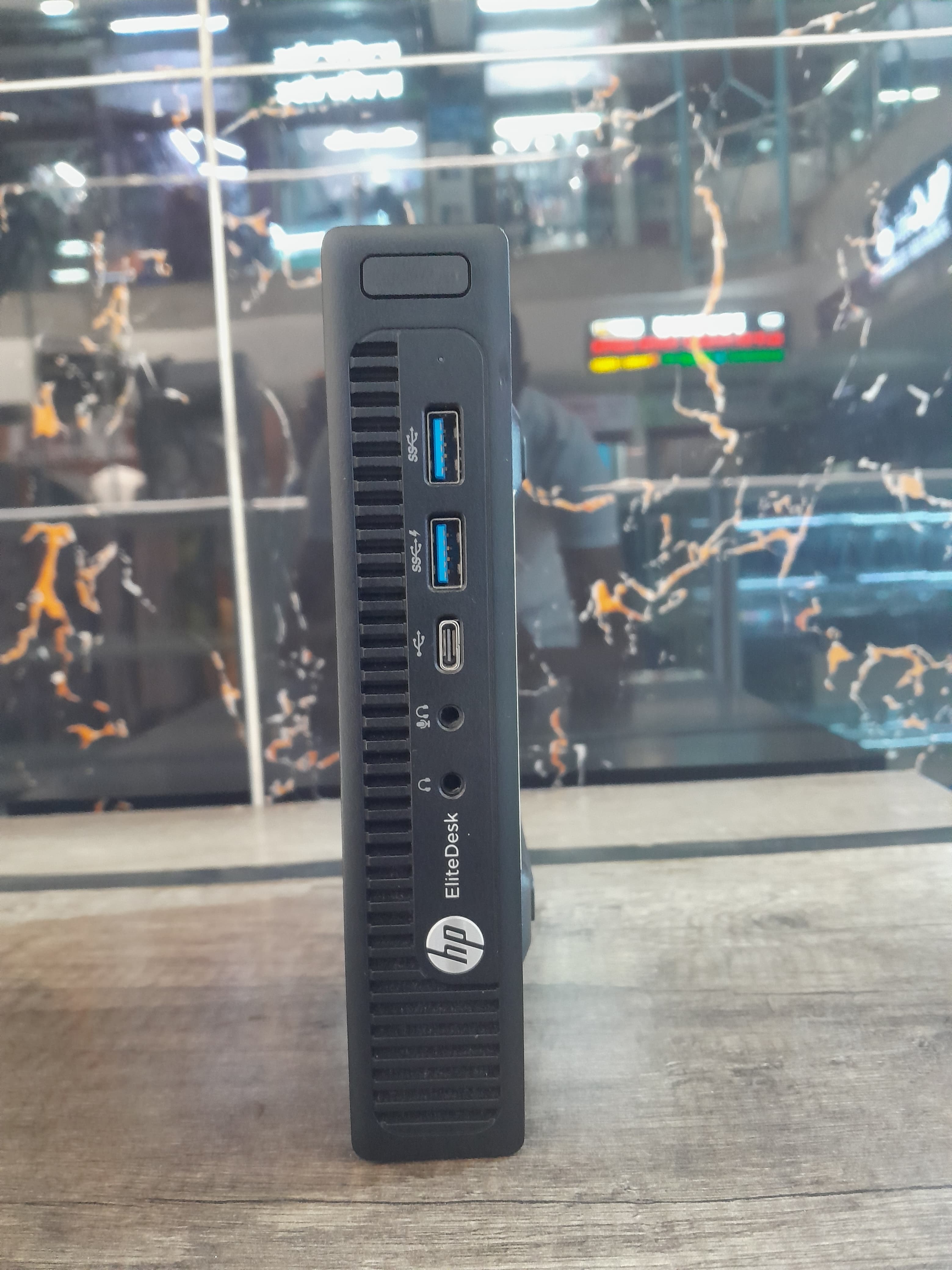 HP Refurbished EliteDesk 800 G1 Tiny Computer  PC, Intel Core i5, 8GB Ram, 128GB SSD, Windows 10 Pro