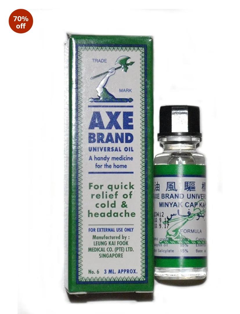 Axe Brand Universal Oil | Quick Fast Relief Cold and Headache