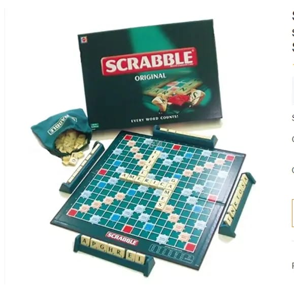 Scrabble Board Game scrabble family game board game scrabble mind brain party game,unisex for family SCRABBLE