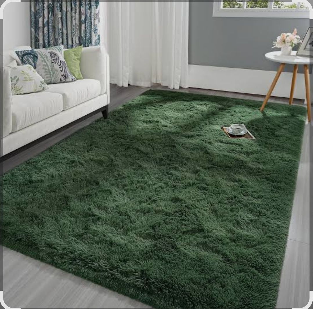 {Anniversary Deal} [2025 DEALS] Amazing Cheap Soft 5 BY 8 Fluffy Carpets Indoor Plush Area Rugs for Living Room Bedroom Anti-Skid
