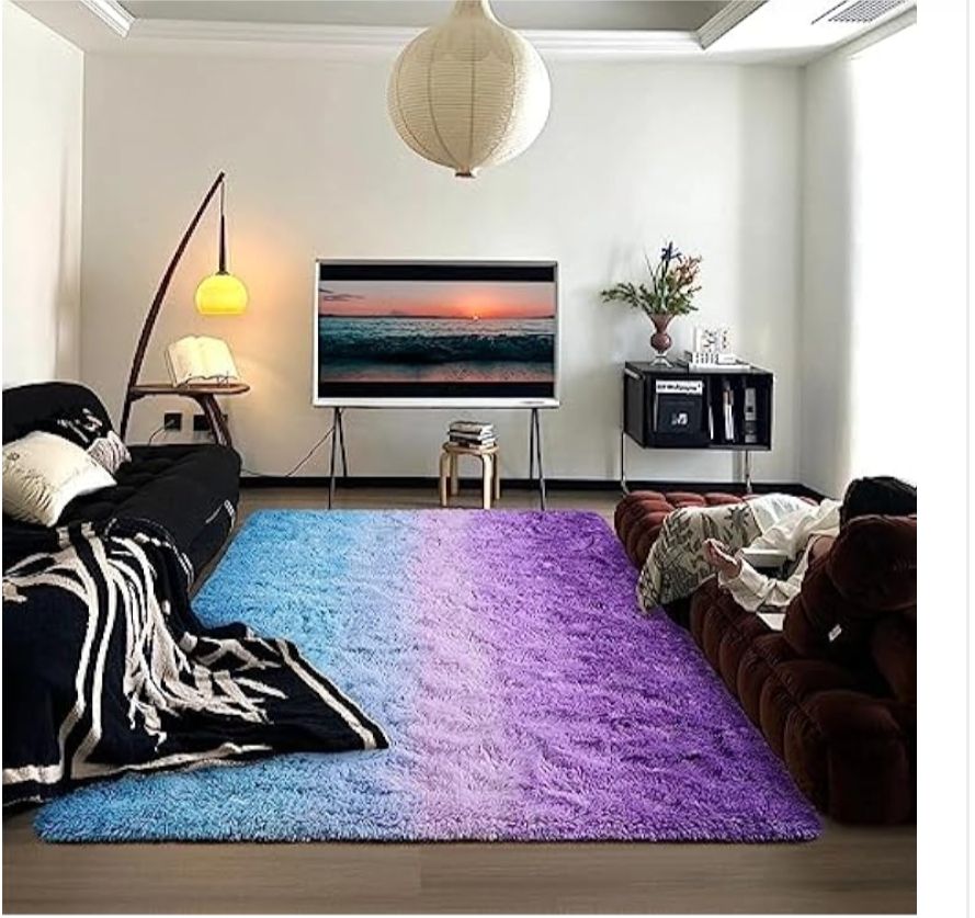 【Offer】5*8 Soft Patched carpet Multicolor Floor Mat Fluffy Bedroom Carpet New Classic Thick Carpet Living Room Plush Rugs Children Bed Room Fluffy Floor Carpets Home Decor Rugs Velvet Mat