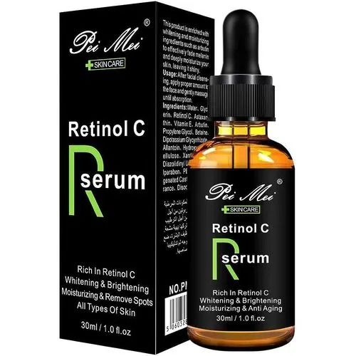 Retinol C serum whitening and Brightening moisturizing and spots remover Pei Mei Retinol C Face Serum