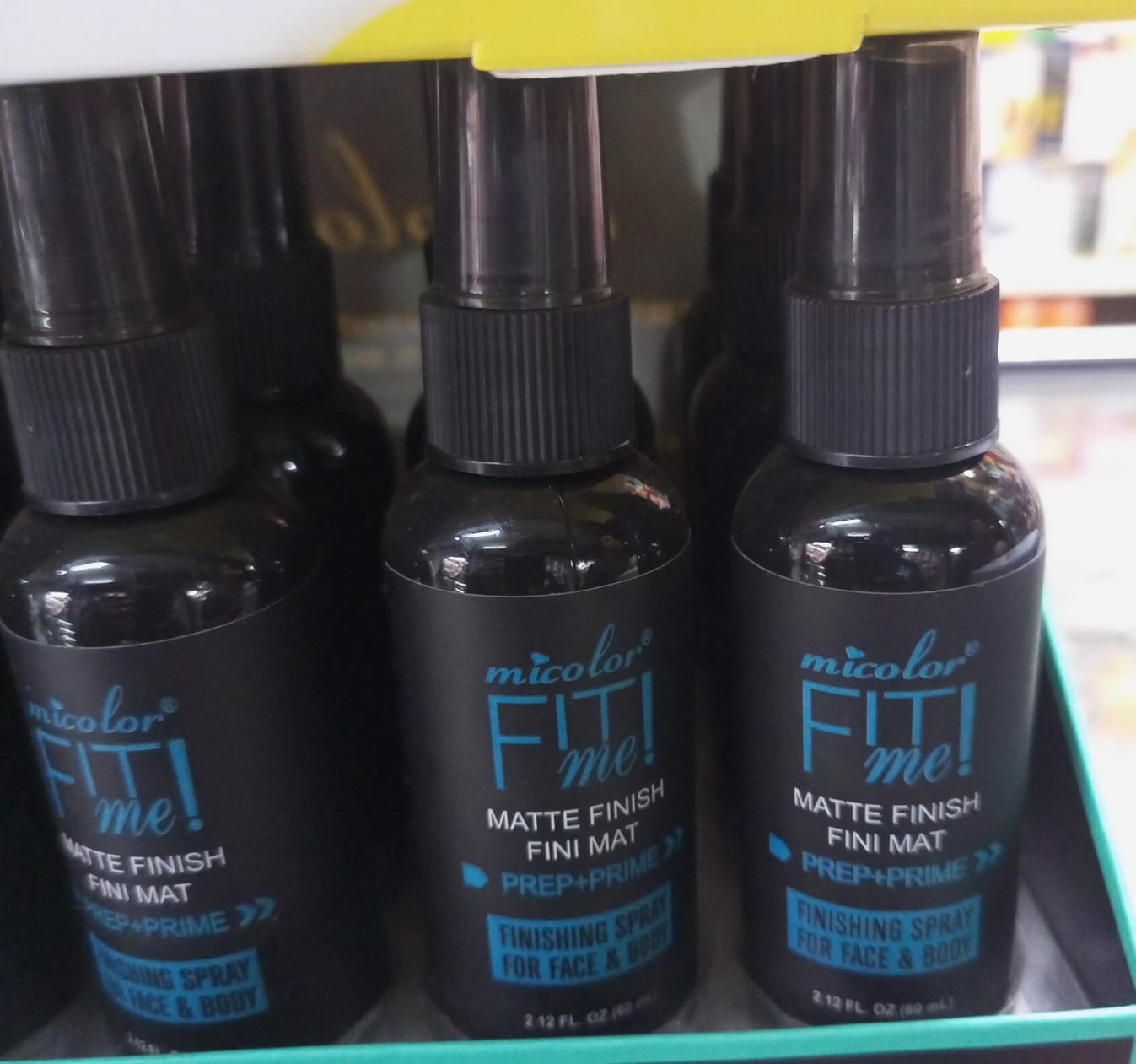 FIT me micolor matte finish fini mat prep+prime finishing spray for face and body view 2
