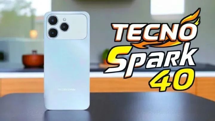 Tecno spark 40 128GB + 8GB(4+4GB EXTENDED) 6.67'' Hole Screen Camera 50MP Main Camera 8MP Front Camera 45W Super Charging 5200mAh Side Fingerprint smartphone