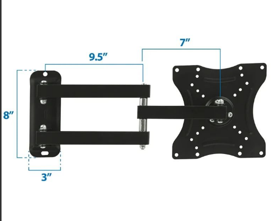 Tv Wall Mount Home Design LS-304E Wall Bracket 14" - 42" TV Wall Mount