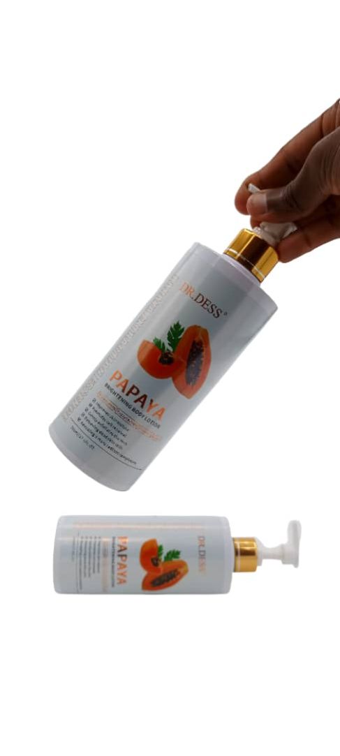 DR.Dess Papaya Anti Ageing Moisturizing Body Lotion Skin Brightening Gentle Exfoliation Anti aging Enhanced Skin Hydration Lotion 500ml