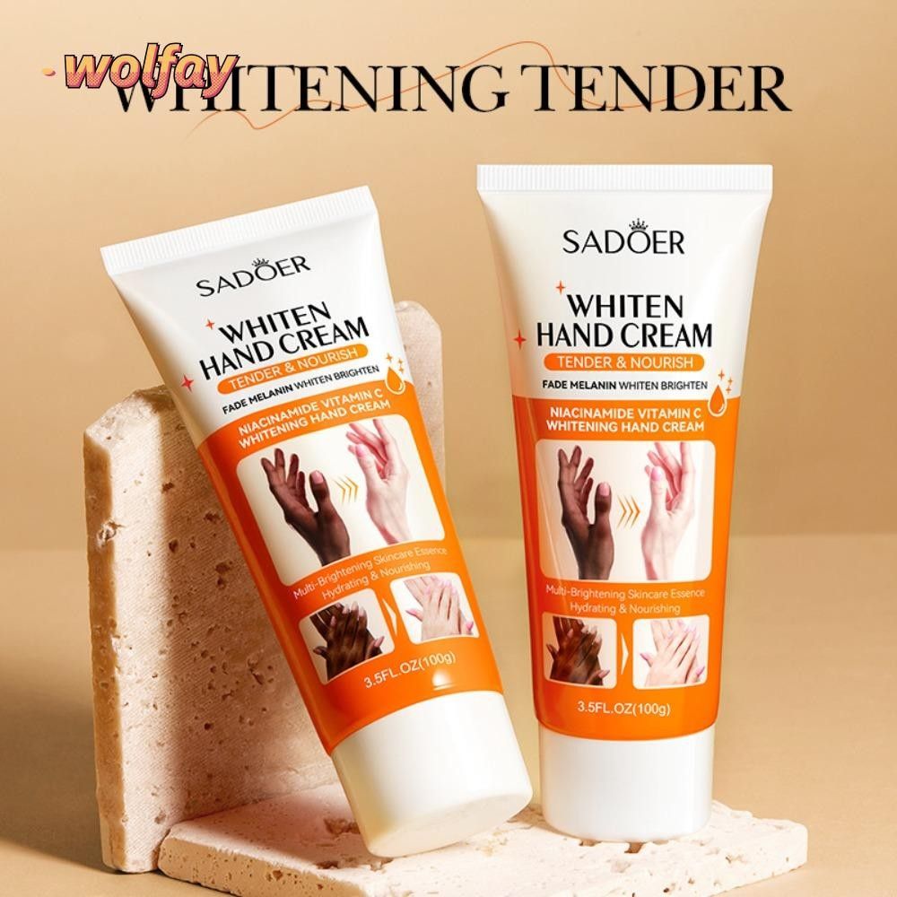 Fast Whitening Dark Knuckles Brighten Hand Cream Melanin Corrector Moisturizing Intense Stains Remover Cosmetics Skin Care