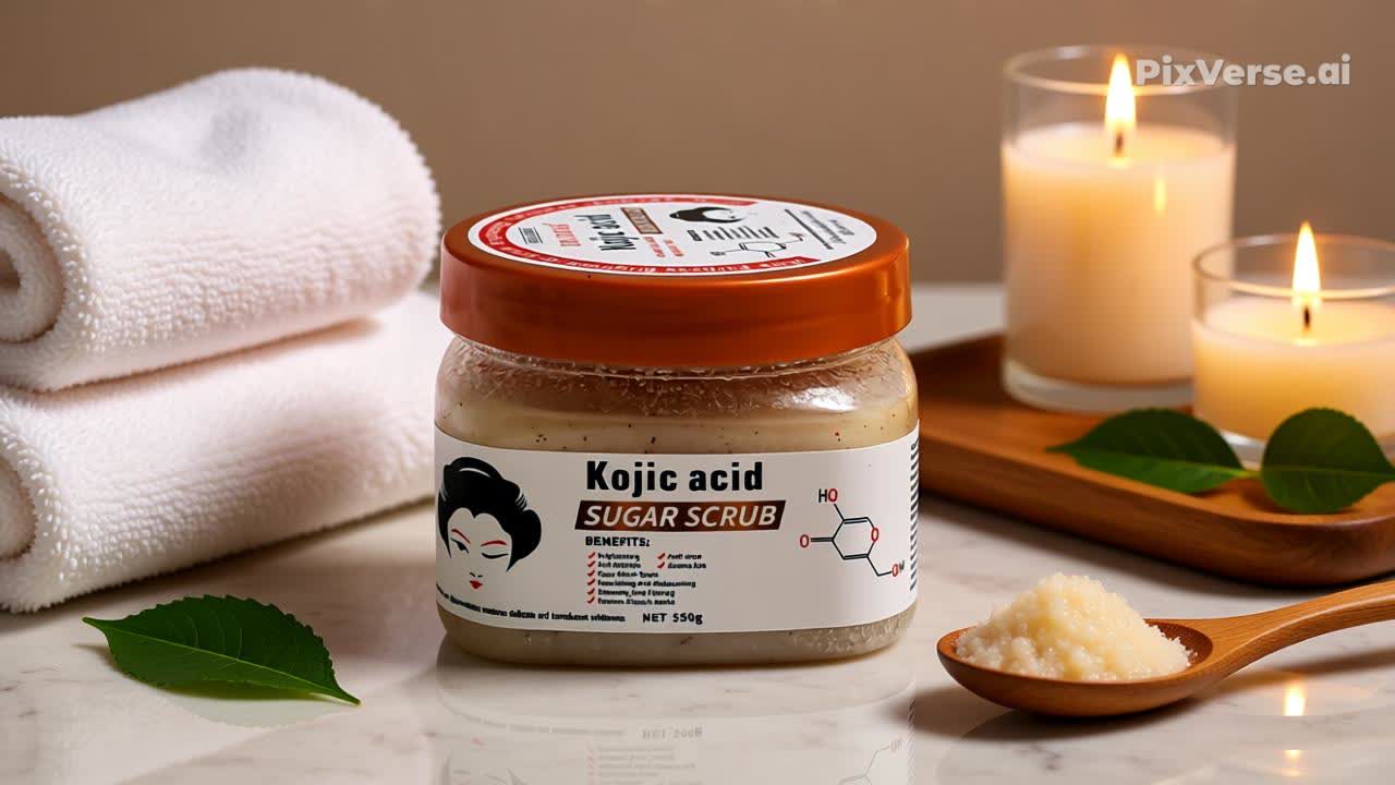 DR.DESS Kojic Acid Body Scrub Clean Face Blackhead Remover Deep Pore Cleansing Facial Mask Skin Moisturizing Hydrating exfoliates dead skin leaving skin softer, clearer and glowing