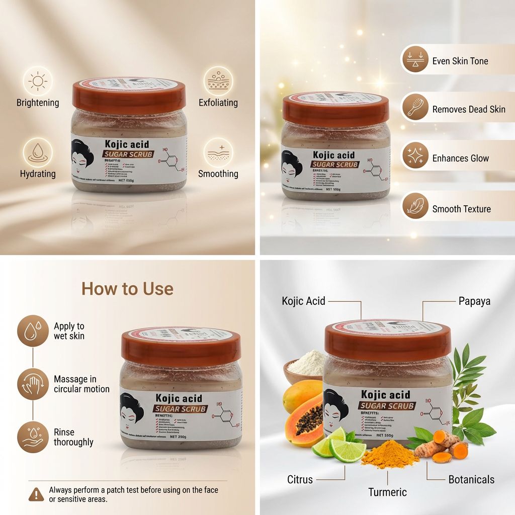 DR.DESS Kojic Acid Body Scrub Clean Face Blackhead Remover Deep Pore Cleansing Facial Mask Skin Moisturizing Hydrating exfoliates dead skin leaving skin softer, clearer and glowing