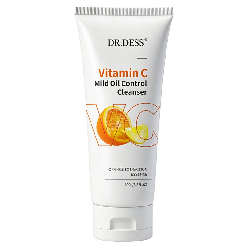 DR.DESS VITAMIN C Face Wash Deep Cleansing Hydrating Anti-Aging Moisturizing Pore Care Sensitive Skin Brightening Cleanser