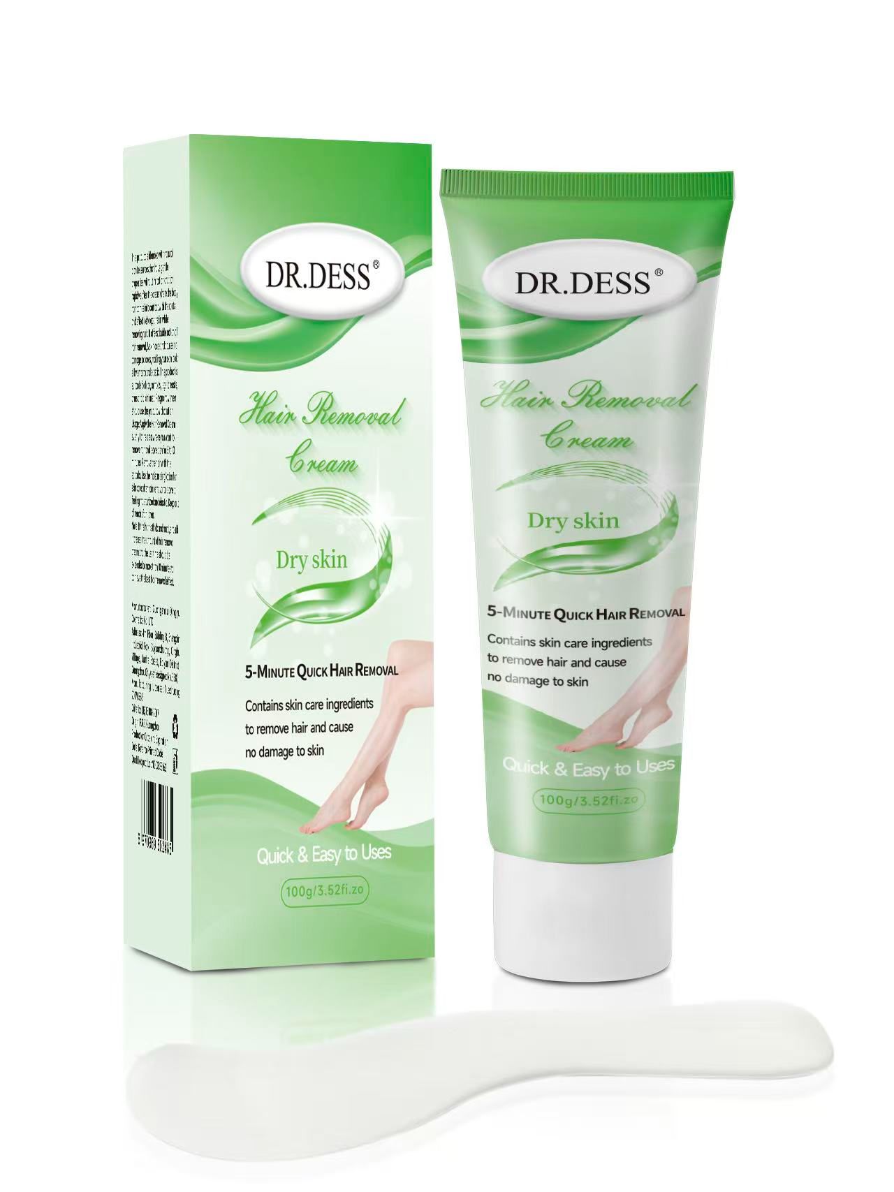 Dr. Dess Hair Removal Cream Men and Women Fast Shaving Hair Removal Cream Painless Hair Removing Effective Hair Removal Cream For Face Armpit Leg Intimate Parts