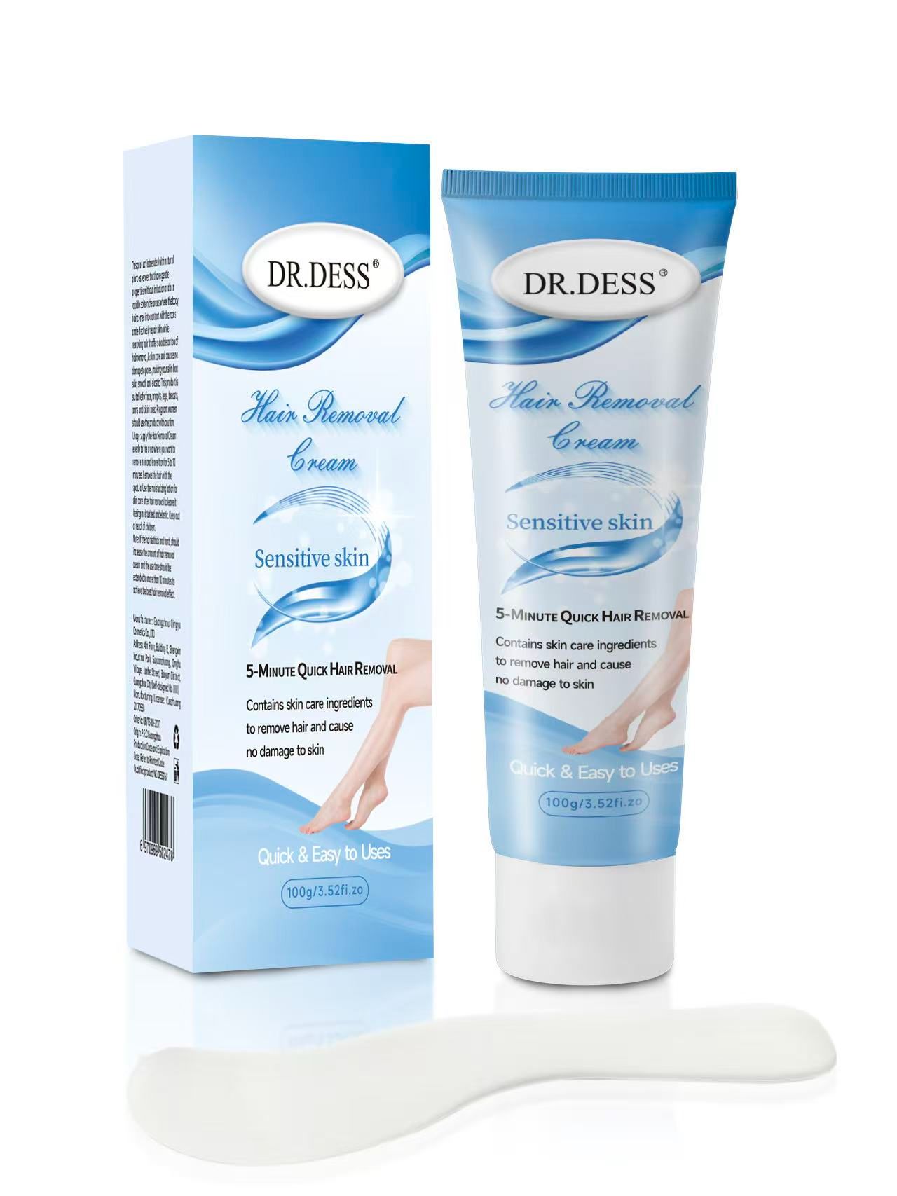 Dr. Dess Hair Removal Cream Men and Women Fast Shaving Hair Removal Cream Painless Hair Removing Effective Hair Removal Cream For Face Armpit Leg Intimate Parts