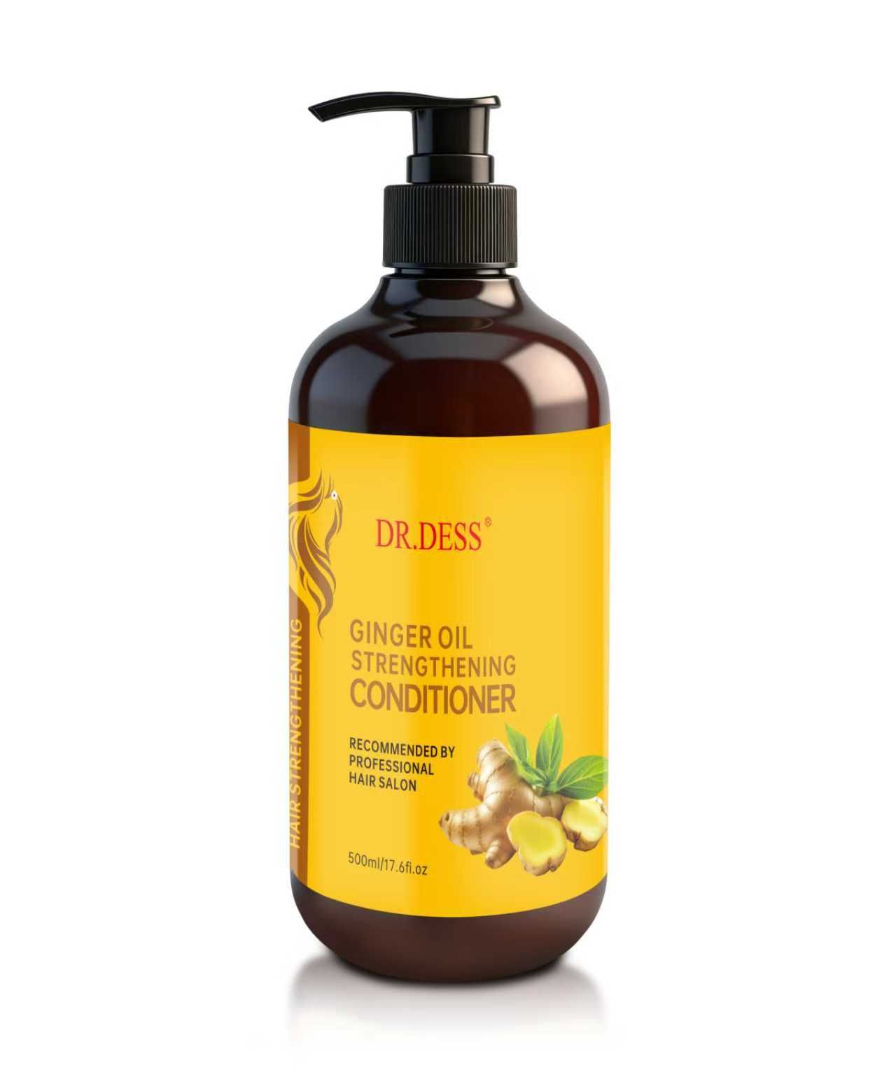 DR.DESS Ginger Conditioner Hair Growth Anti Hair Fall Strengthening Nourishing Hydrating Soft Hair adds natural shine for healthy growth