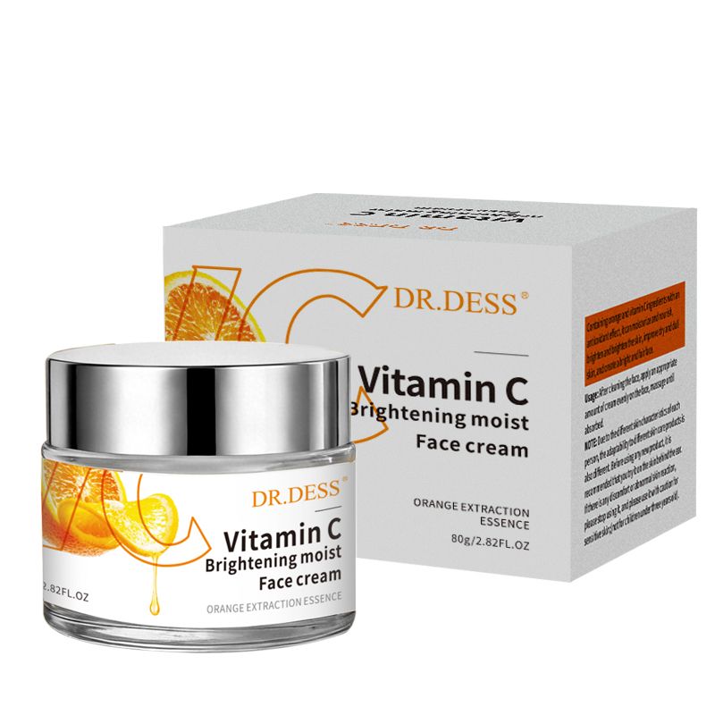 DR.DESS Vitamin C 3-in-1 Facial Skincare Set – Cleanser, Serum & Face Cream for Brightening, Dark Spots, Hydration & Smooth, Glowing Skin  Anti-Aging Routine