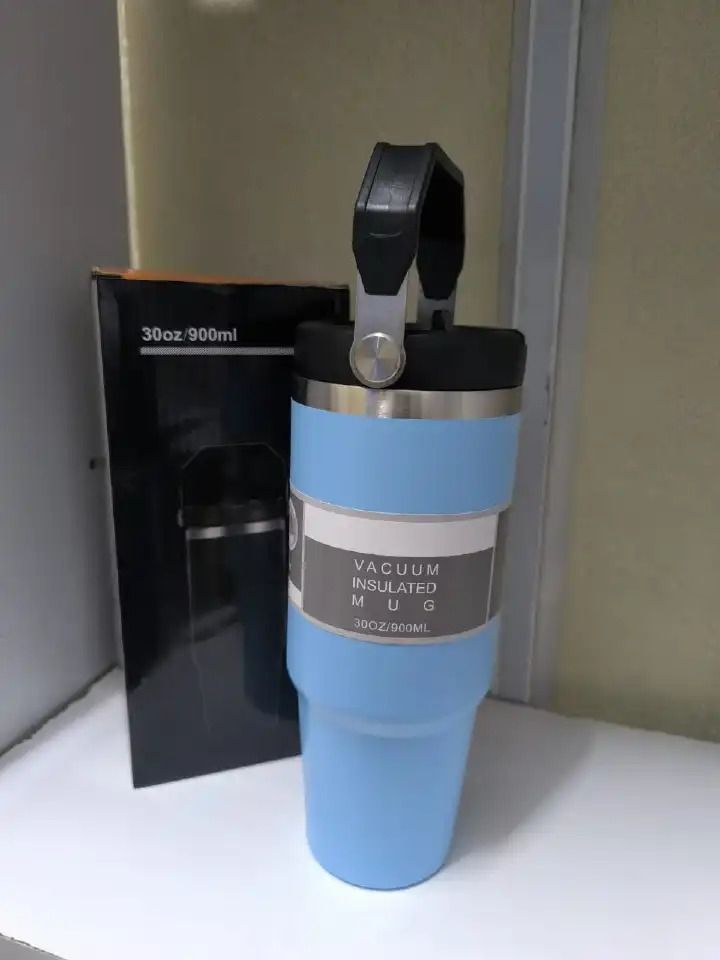 STAY TUNED WITH LATEST DESIGN 🤯 🤑 Stanley Stainless Steel Tumbler With Handle & Straw Lid, Insulated Reusable Stainless Steel Travel Mug