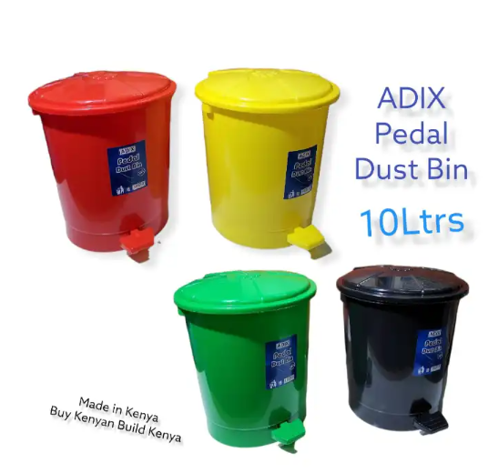 Quality Adix Pedal Dust Bin 10Ltrs Plain (Kitchen & Dining room appliances)