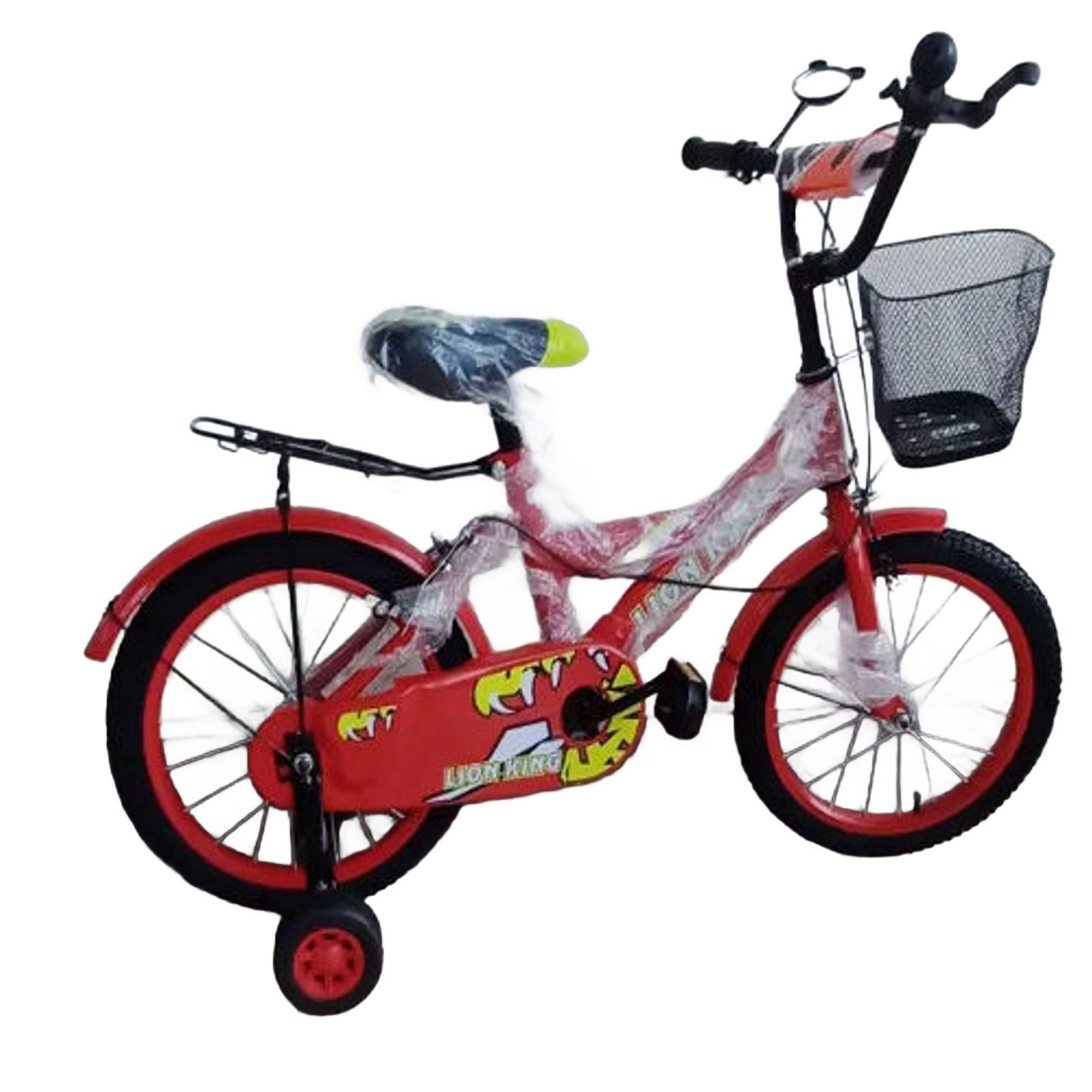 Lion King Bicycle Kids Bike For Sports Size: 16; Age 4 to 8 years(with balance wheels) It is available in a variety of colors to suit your child's personality to get exercise and fresh air