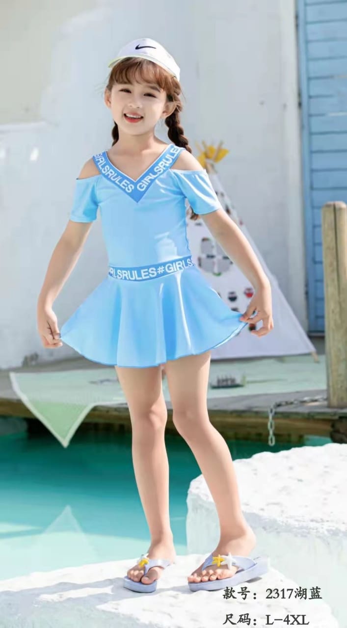 Kids swimming costumes both boys and girls.
Exact designs on the pictures are available

*