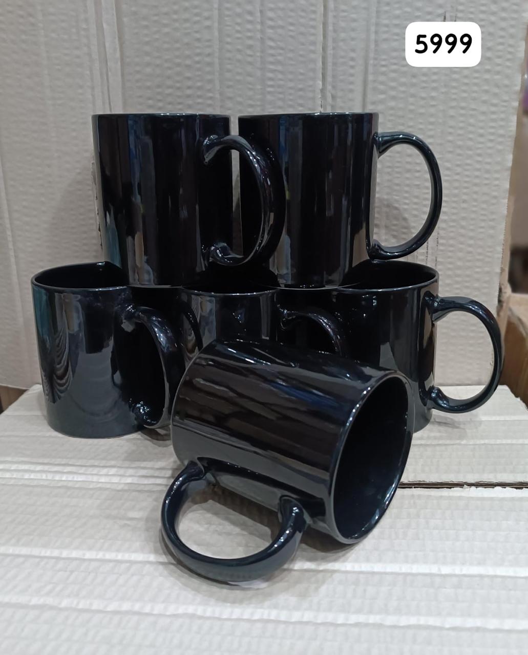 Elegant 6pcs ceramic mugsIdeal for enjoying tea, coffee ,decaf, espresso, lattes or hot dark chocolate ,soup, stew ,cereals and more
Strong ceramic mugs in big value pack of 6 provide insulation to ke
