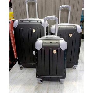 Pvc 26 INCH 3 IN 1 LAXURIOUS FIBRE SUITCASE BRIEFCASE TRAVEL BAG.Made of high-quality materials
Sleek and stylish design
3-in-1 design 
Hard outer shell for protection
Number of compartments and pocke