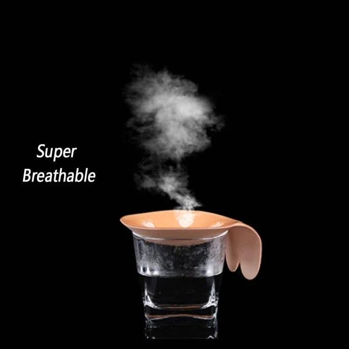 Fashion Women Push Up Bras Self Adhesive Silicone Strapless Invisible Bra Reusable Sticky Breast Lift Tape Round Nipple Cover Bra Pads