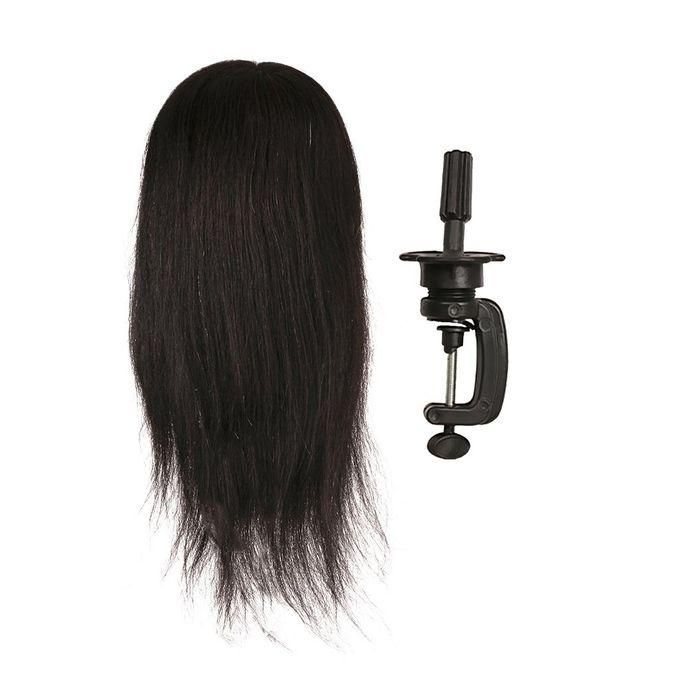 Dummy Head Doll With Hair, Hairdressing Training Doll Model