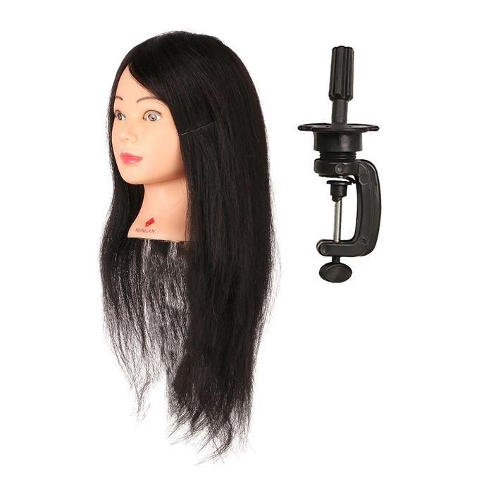 Dummy Head Doll With Hair, Hairdressing Training Doll Model