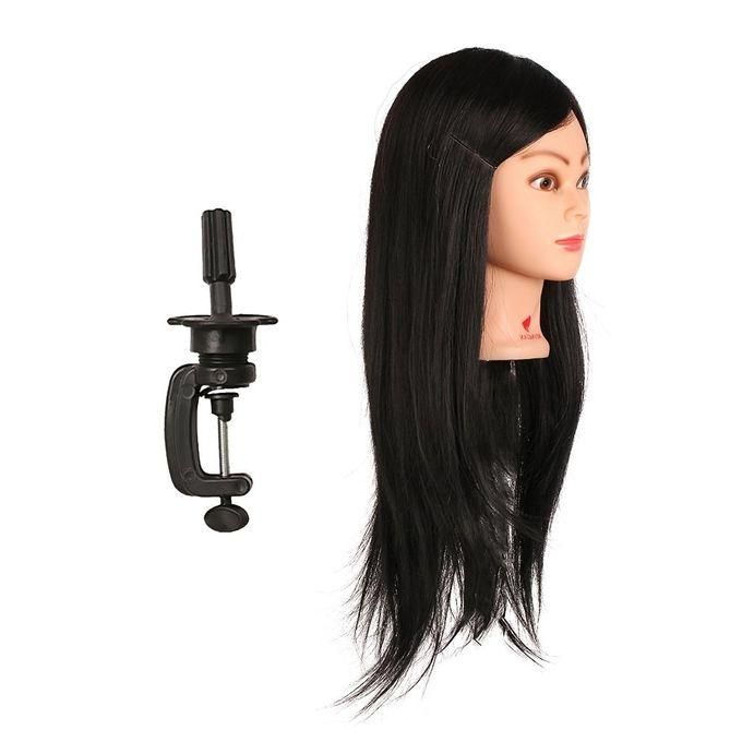 Dummy Head Doll With Hair, Hairdressing Training Doll Model