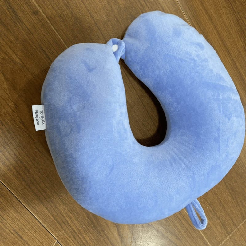 U Shaped Memory Foam Neck Pillows Soft Travel Pillow Massage Neck Pillow Sleeping Airplane Pillow Cervical Healthcare Bedding Black normal