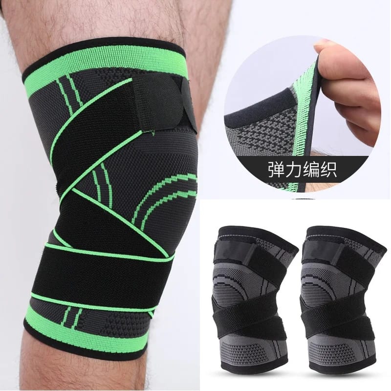 🌺🌸🌿BEST SLE🍁2pcs(a pair)Adjustable Knee Support Knee C-ompression Sleeve Brace.Double c-ompression band design and made of high elastic, breathable material offer you comfortable wearing