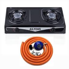 🌱Premium discount 🌱AILYONS Metallic Stainless Two Burner Table Top plus 6kg regulator and 1.5m pipe.Stainless steel for easy cleaning
100% quality testing before package
Efficient burner for economi