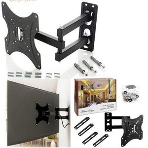 Home Design BEST METALLIC Full Motion 360 Degree TV WALL HOLDER MOUNT BRACKET // TV STAND FOR TV 14 inch -55 inch TILT ROTATING WALL MOUNT STRONG BRACKET // TV STAND// TV WALL SUPPORTER // TV WALL PRO
