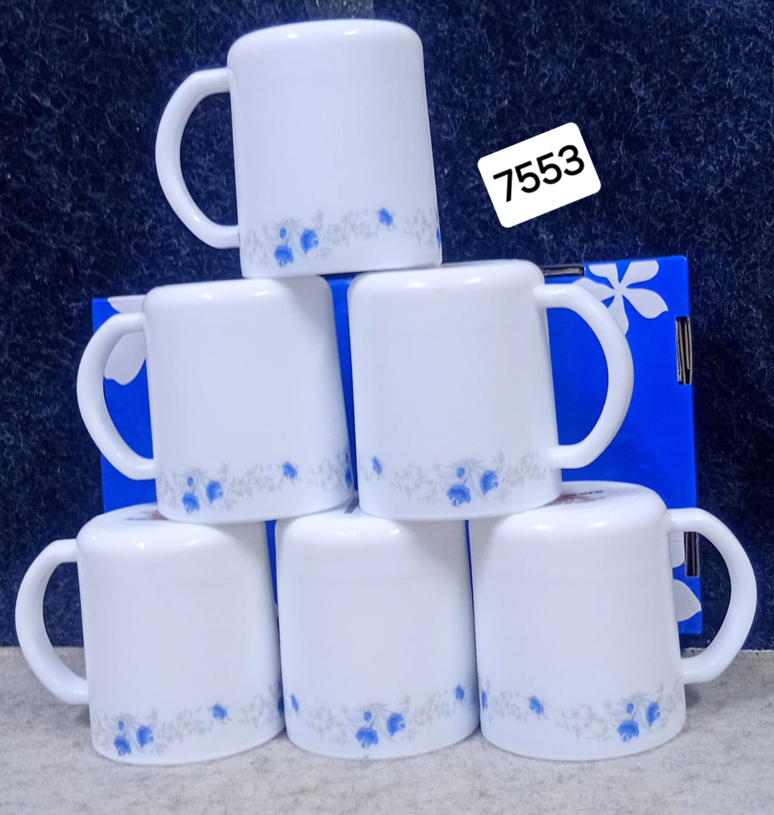 🍂Premium Quality 🔅🍂Luminarc 6PCs set White Ceramic Cups for Tea/ Coffee.Made from shatter-resistant and highly durable Luminarc material.
Provides excellent insulation for keeping drinks warmer for