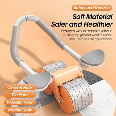 ✅️FITNESS TO BEHOLD ✅️2 elbow pad automatic rebound fitness abdominal Abs wheel roller.padded elbow support
Reduce arm exertion
Re-bounce silent wheel
Phone holder
Stable stand design
Soft material, s