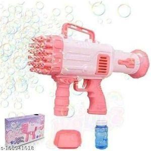 Bubble Toy Machine Gun For All Kids / Party Bubble Gun.The attling bubble machine gun is Unisex and suitable for 1 year Compact structure,  easy to use Stimulate active games and develop hand-eye coor