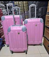 ☀️😎TRAVEL IN STYLE 🥭🪻26 INCH 3 IN 1 LAXURIOUS FIBRE SUITCASE BRIEFCASE TRAVEL BAG.Made of high-quality materials
Sleek and stylish design
3-in-1 design 
Hard outer shell for protection
Number of co